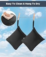 OTraki Wet Dry Waterproof Laundry Bag 16 x 20 Inches 2 Pack view 6