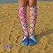 Huiyuzhi Womens Cosplay Mermaid Stockings 3D Printing Socks,Multi-color,One Size