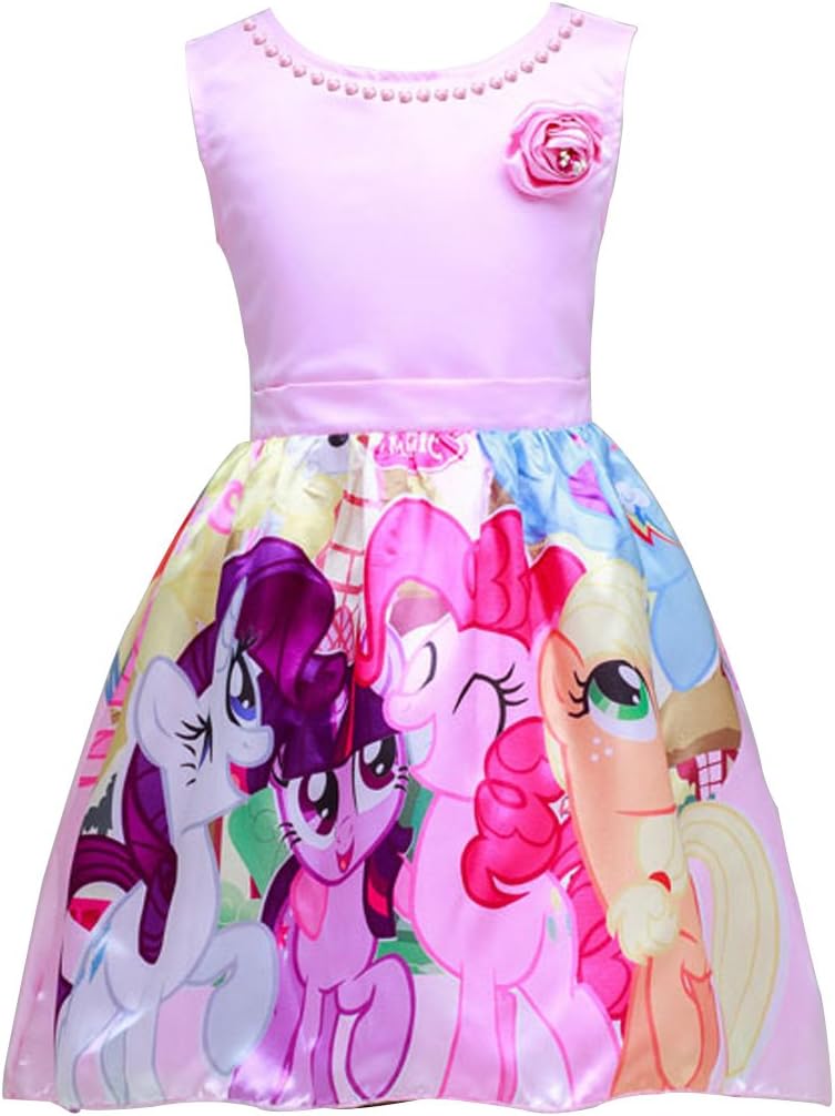 Girls My little Pony Party Cake Dress Flower Girls dress