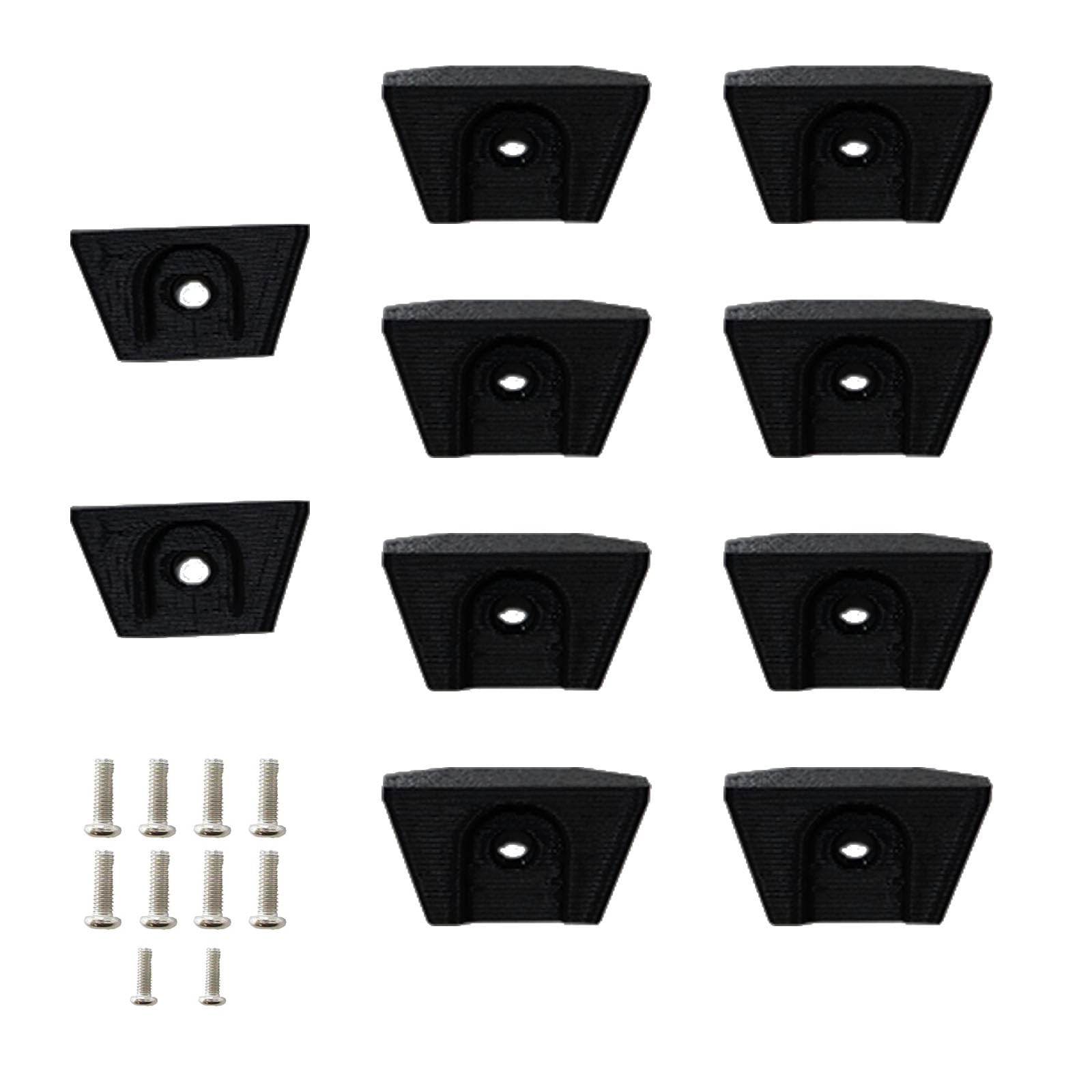 Photo 1 of PIAOLGYI Shelf Bracket for IKEA Milsbo Indoor Greenhouse Cabinet,Accessories Compatible with IKEA Milsbo Glass Cabinet,Black(Not Include Shelves)