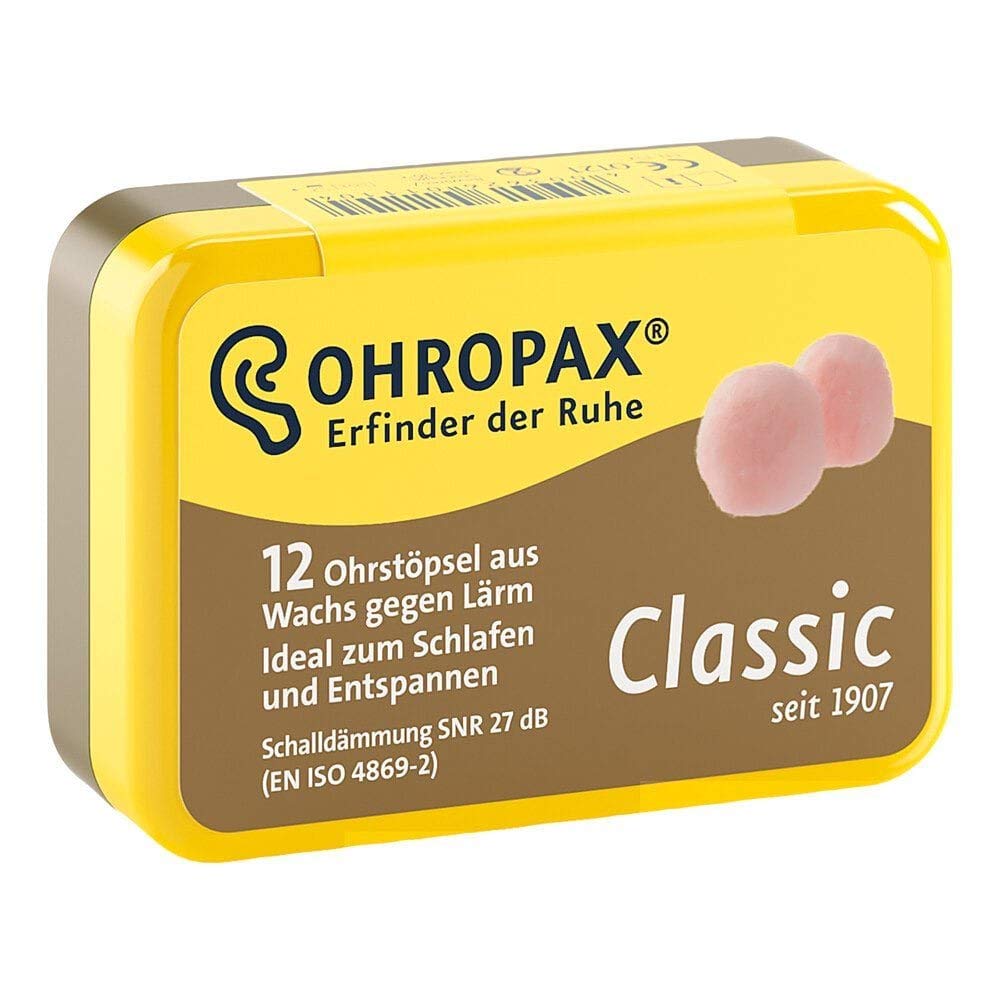 Ohropax Noise Protectors, Pack of 12