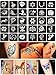Airbrush Glitter Henna Tattoo Stencil Kit,Temporary Tattoo Template Body Art Drawing Stencil,Small Cute Flower Butterfly Cartoon Design for Children, Teenagers & Adults