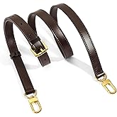 RYYXZXL Vachetta Leather Replacement Adjustable Shoulder Strap for L V Handbag Replacement Bag Strap