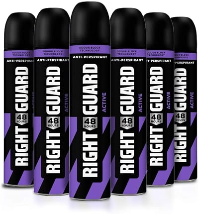 Right Guard Total Defence 5 Active Power Anti-Perspirant 6 x 250ml