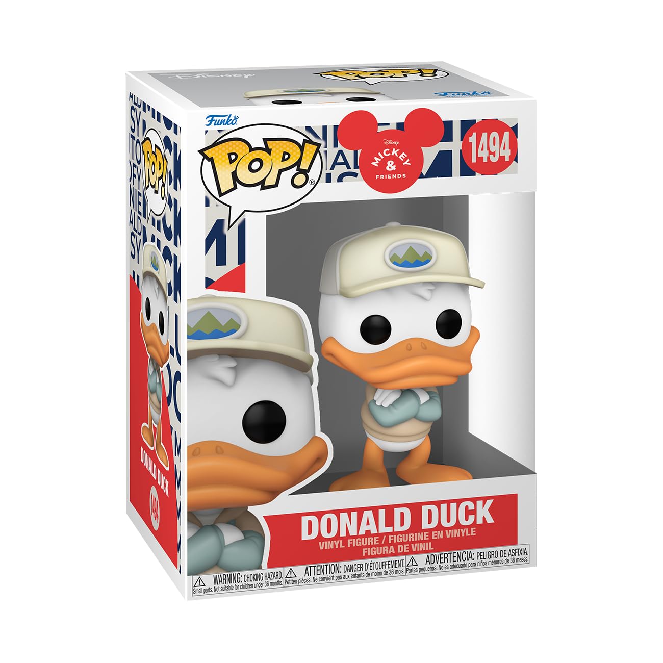 Funko Pop! Disney: Mystery Mini IRL - Donald Duck - Disney Characters - Collectable Vinyl Figure - Gift Idea - Official Merchandise - Toys for Kids & Adults - Movies Fans