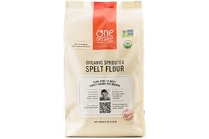 One Degree Organic Foods Sprouted Spelt Flour, 80 Ounce