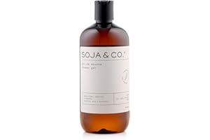 SOJA&CO. Shower Gel - Eucalyptus, Mint & Rosemary | Invigorating Body Wash | Vegan, Sulfate-Free & Phthalate-Free | Canadian 