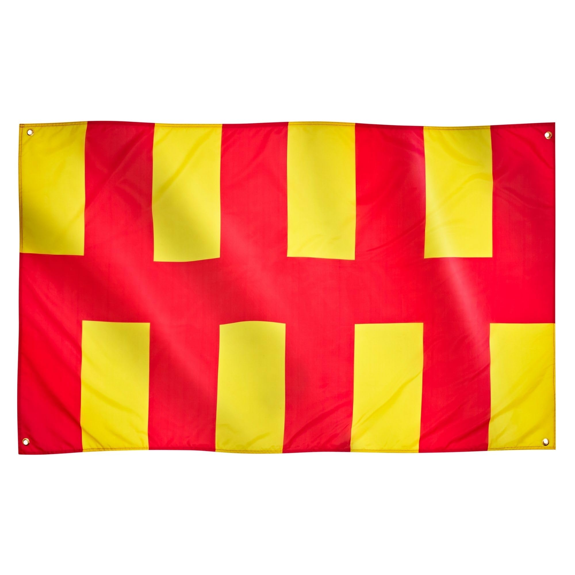 Runesol Northumberland Flag - 3ft x 5ft, Northumbrian Day Flag, Premium Quality with 4 Grommets, Vibrant Colours for Indoor/Outdoor Use — image 1