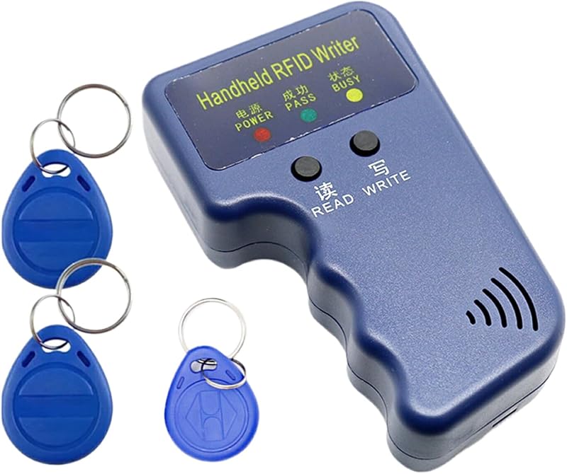 lopituwe RFID Cloner Copier Writer 125KHz Access Control ID Card Reader Key Fob