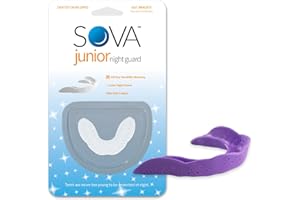 SOVA Junior Night Guard, Purple Punch - 1.6mm Thin - Custom-Molded Fit - Protects Against Nighttime Teeth Grinding & Clenching - FSA/HSA Eligible - Odor & Taste Free - Remoldable Up to 20 Times