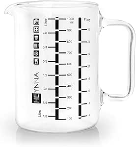 Maatbeker - H 24 CM - 0.8 KG - 19 CM - Polyethyleen - Wit - 5 Liter - 956042