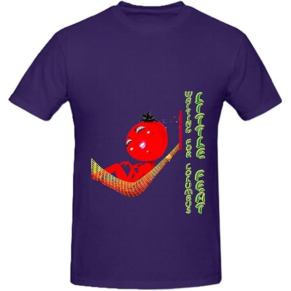 Little Feat \"Waiting for Columbus\" Ｔシャツ Amazon.com: Little Feat Waiting For Columbus 80s Men O Neck