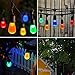 BRIMAX S14 LED Colored Light Bulbs with Faceted Surface,Outdoor Indoor String Light Replacement Bulbs,Plastic,Shatterproof, E26 Base, for Christmas Halloween Party and Holiday Decor,15 Pack