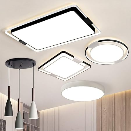 Fengbingl Light Plafonnier Led 5pcs Encastre Plafonnier Ensemble