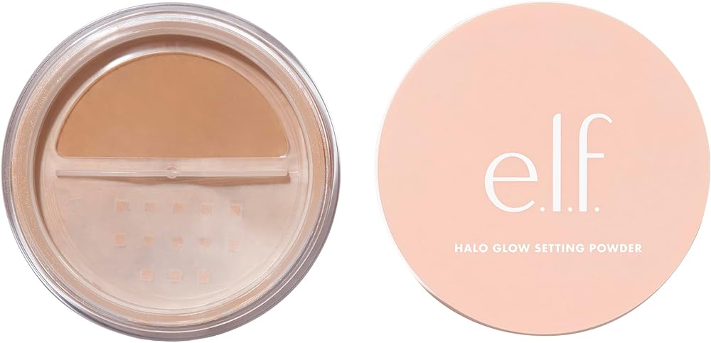e.l.f. Halo Glow Soft Focus Setting Powder Medium Beige 0.28 oz Vegan