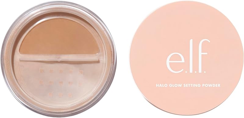 e.l.f. Halo Glow Soft Focus Setting Powder Medium Beige 0.28 oz Vegan