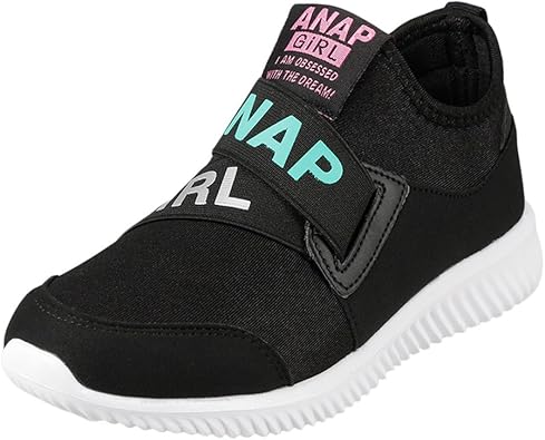 アナップガール Ang 305 ブラック 22 0cm 運動靴 スニーカー Amazon