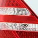 Xtune 1998-2004 Mercedes-Benz R170 SLK230/320 Red Clear LED Tail Lights Brake Lamp Upgrade Pair L+R 1999 2000 2001 2002 2003