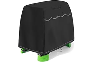 YUYAKACover Kids Water Table Cover Fit Step2 Rain Showers Splash Pond Water Table, Waterproof Dust Proof Outdoor Toys -Cover only, 39" Wx22" Dx33" H (Black)