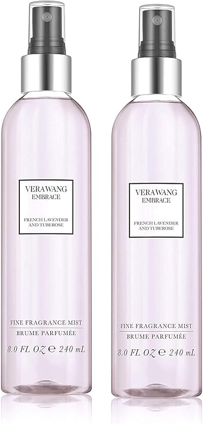 Vera Wang Embrace Lavender Tuberose Body Mist 240ml 2 Pack Refreshing Scent
