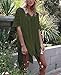 Jeasona Women’s Bathing Suit Cover up Beach Bikini Swimsuit Swimwear Crochet Dress (Army Green, M)