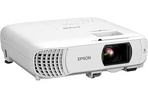 Epson Home Cinema 980 3-Chip 3LCD 1080p Projector 4,000 Lumens Color and White Brightness, Streaming/Gaming/Media Room, Built