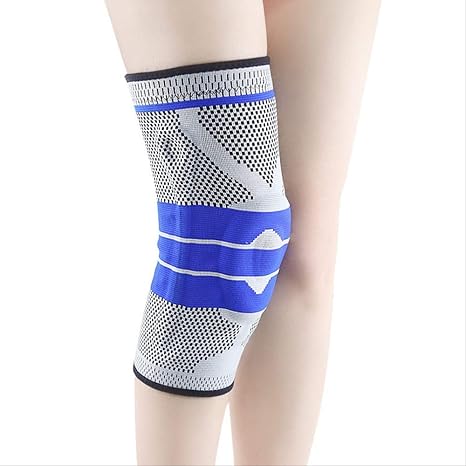 HPZN Equipo De Protección Silicona Primavera Tejida Rodilla ...