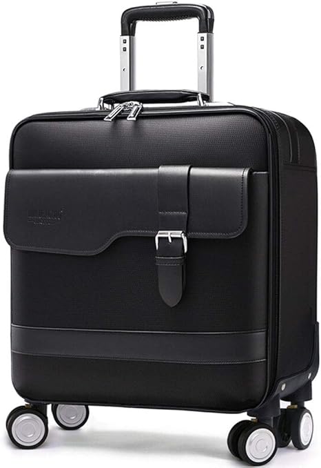 soft leather suitcase