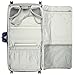 Delsey Luggage Cruise Lite Soft, Spinner Garment Bag, Rolling Suit Bag, Blue
