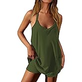 Ekouaer 2 Piece Lounge Sets for Women Sleeveless Short Set Summer Casual Outfits Matching Clothes with Pockets