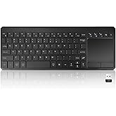 INFINMIND Wireless Bluetooth TouchPad Keyboard with Multi-Device Keyboard for Windows,Laptop,Tablet,Windows,Android,Chrome OS