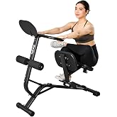 Ocdin Full Body Stretching Bench, Seated Posture Back Traction Device for Lower Back Pain Relief, Spinal Traction, Sitting Stretching Tool for Home Gym and Office