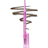 Kosas Brow Pop Eyebrow Pencil with Spoolie, Medium Brown | Easy-to-use brow pencil with a built-in spoolie to fill, define and blend brows for a natural-looking finish.