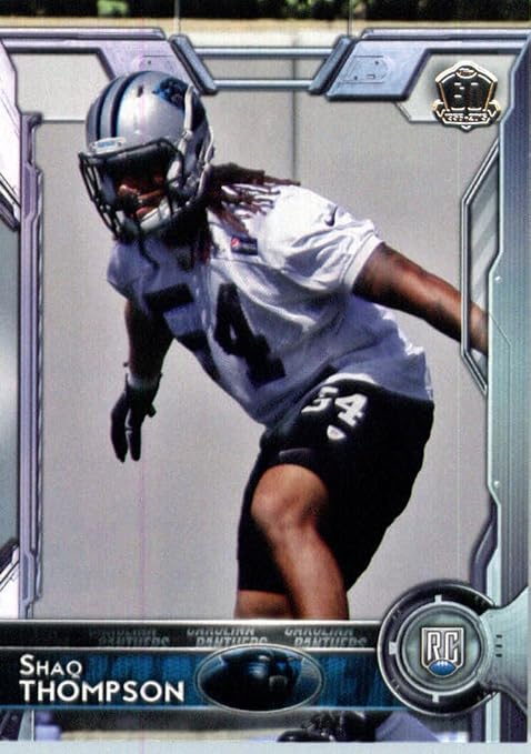 Amazon 2015 Topps 427 Shaq Thompson RC Carolina Panthers RC 
