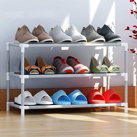Amazon 7層プラスチック製靴棚 組み立てが簡単省スペースワードローブ靴ラック収納棚diyアセンブリ靴スタンド靴タワー玄関収納オーガナイザー 59x28x102cm 23x11x40inch 1107 シューズラック オンライン通販