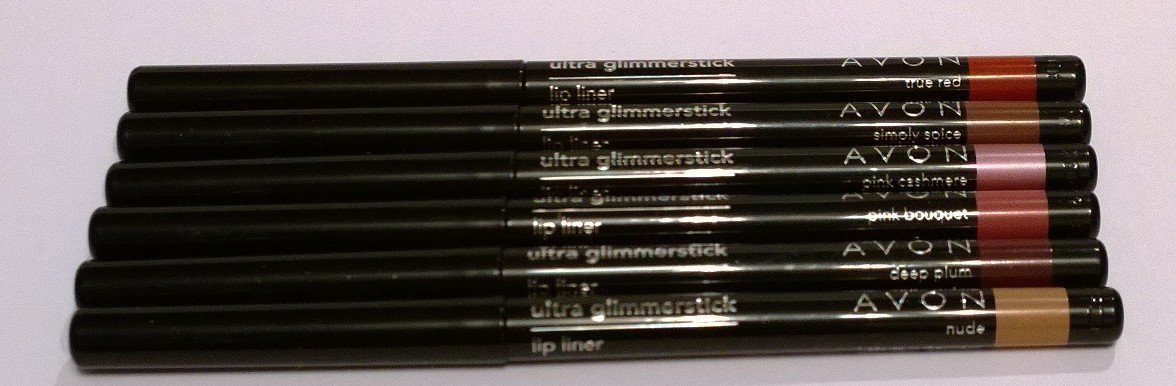 3 x Avon Ultra Glimmersticks Lip Liner Lipliner in Simply Spice