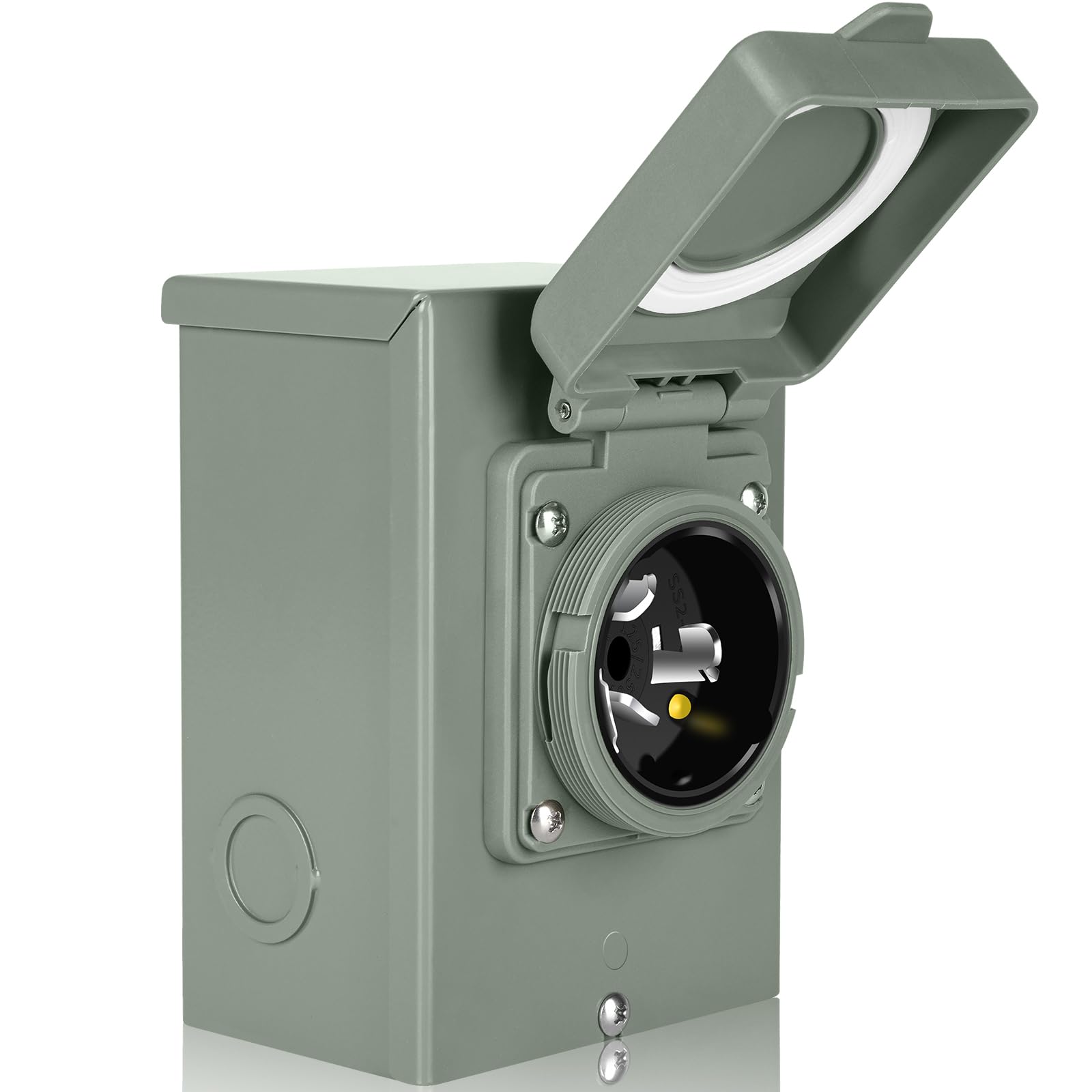WELLUCK 50 Amp Generator Inlet Box - NEMA SS2-50P