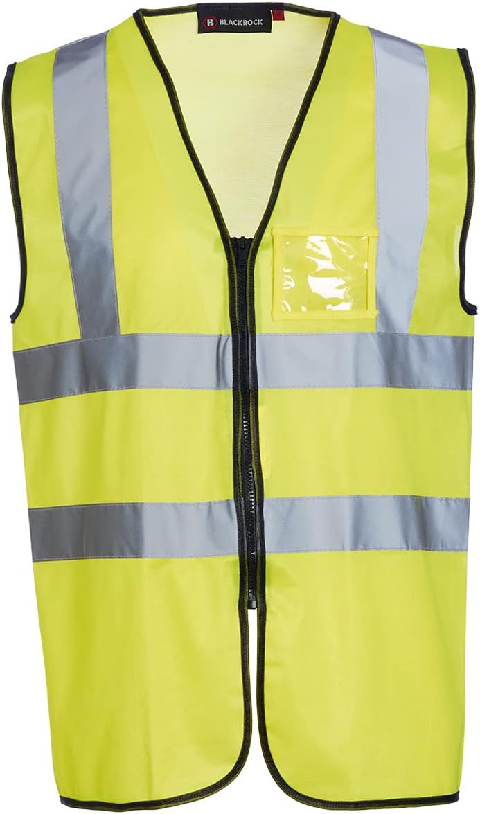 Blackrock Hi Vis Yellow Executive Sleeveless Vest XL EN20471 Certified