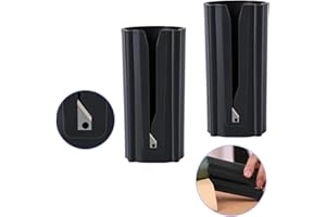 FEISINA Wrapping Paper Cutter Tool Tube,Christmas Wrapping Paper Cutter 2 Pack,Gift Wrapping Paper Cutter,Gift Wrap Cutter Tool,Wrapping Paper Roll Cutter,Christmas Paper Cutter for Wrapping Paper