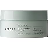 Versed Day Dissolve Cleansing Balm - Makeup Melting Balm Infused with Vitamin E + Eucalyptus Oil to Calm Skin - Oil Based Double Cleanser (2.3 Fl Oz (Pack of 1), Day Dissolve)