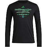 Adidas Mens Seattle Sounders Fc Pre-Game Long Sleeve T-Shirt