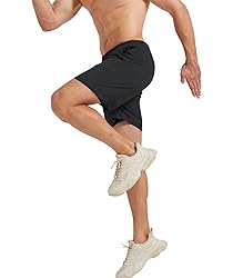 Surenow Men's Athletic Running Shorts Lightweight