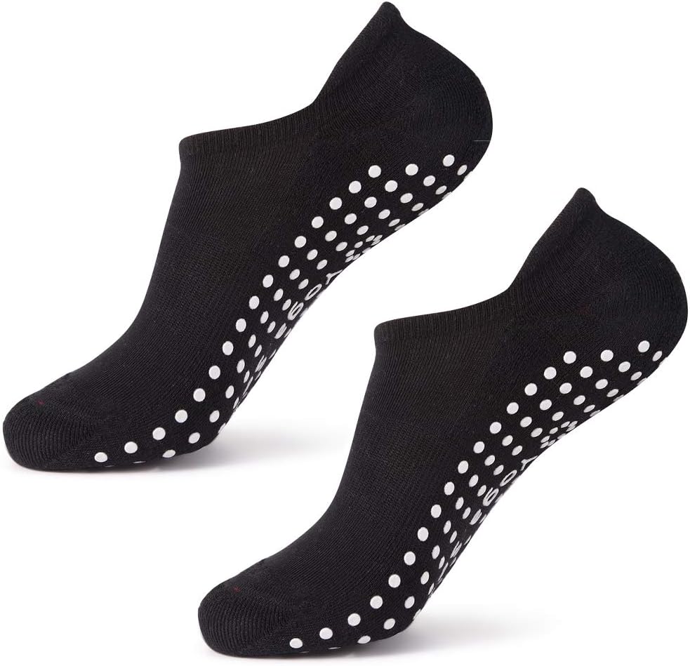 Yoga Socks for Women Non-Skid Socks with Grips Anti-Skid Pilates Socks
