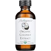 Flavorganics Organic Coconut Extract - 2 oz - 95%+ Organic - Kosher - Gluten Free - Non GMO