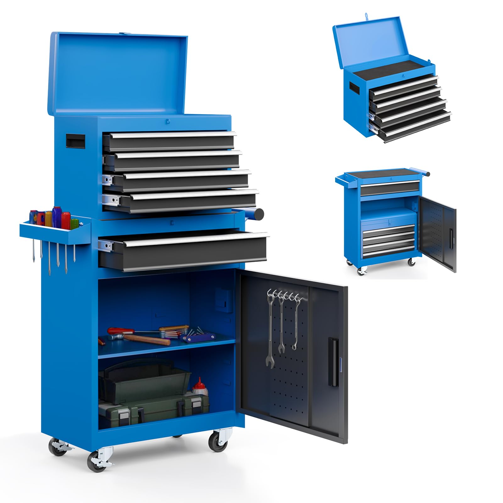 AirWire Tool Chest, 5-Drawer Rolling Tool Storage