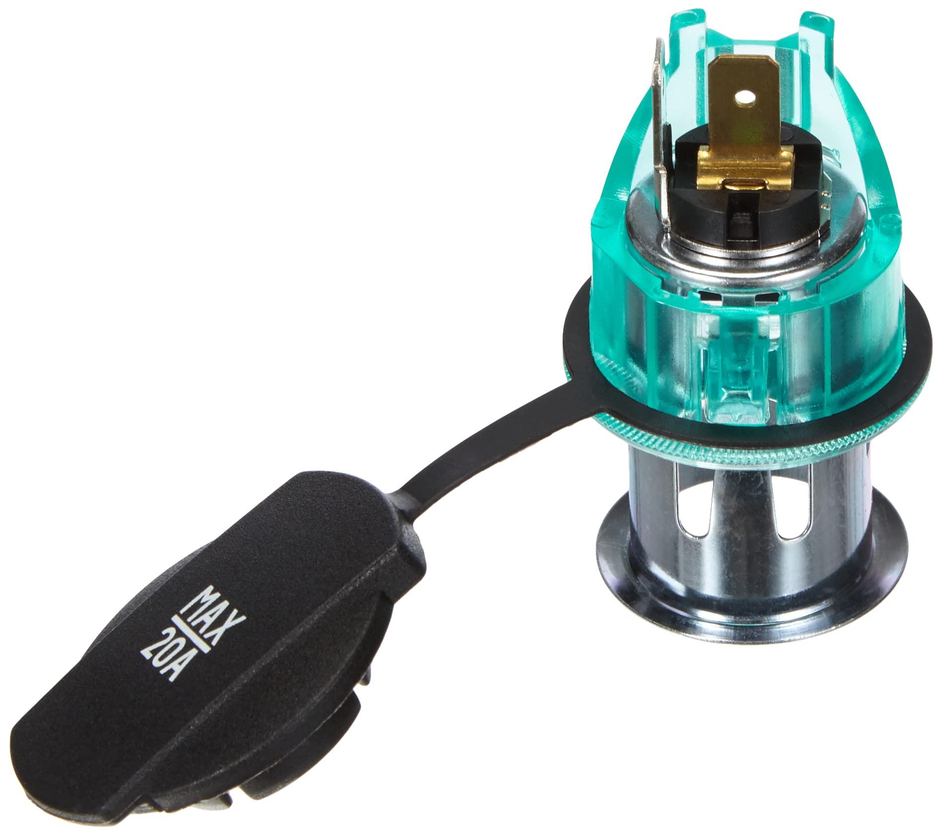 Brunner 28805 Pro-Car Power Socket Camping Accessory 12 V / 20 A with Hinged Lid