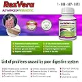 #1 Best All Natural Advanced Probiotic Supplement for IBS Irritable Bowel Syndrome Stomach Bloating Gas Diarrhea Heartburn Acid Reflux Constipation Indigestion - RezVera