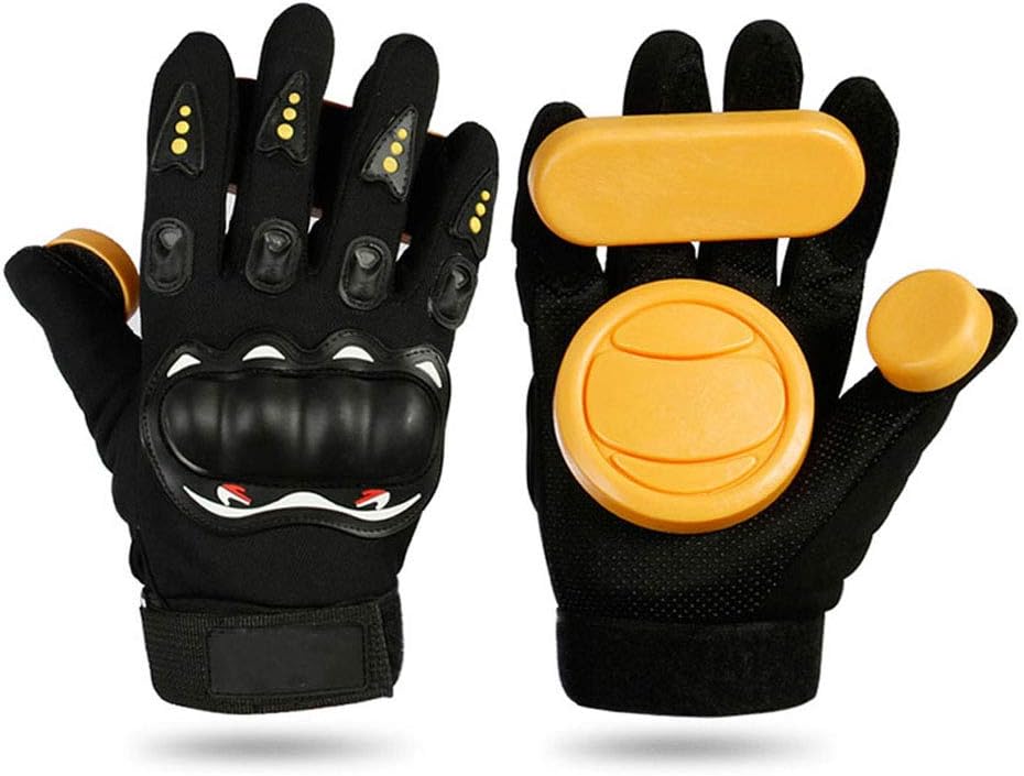SSXY Longboard Skateboard Gloves Skateboard Brake Gloves Foam Black arm Guard Gloves 1 Double Protection Hand