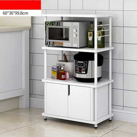 Nan Liang Kitchen Microwave Shelf Kitchen Storage Cabinet Shelf