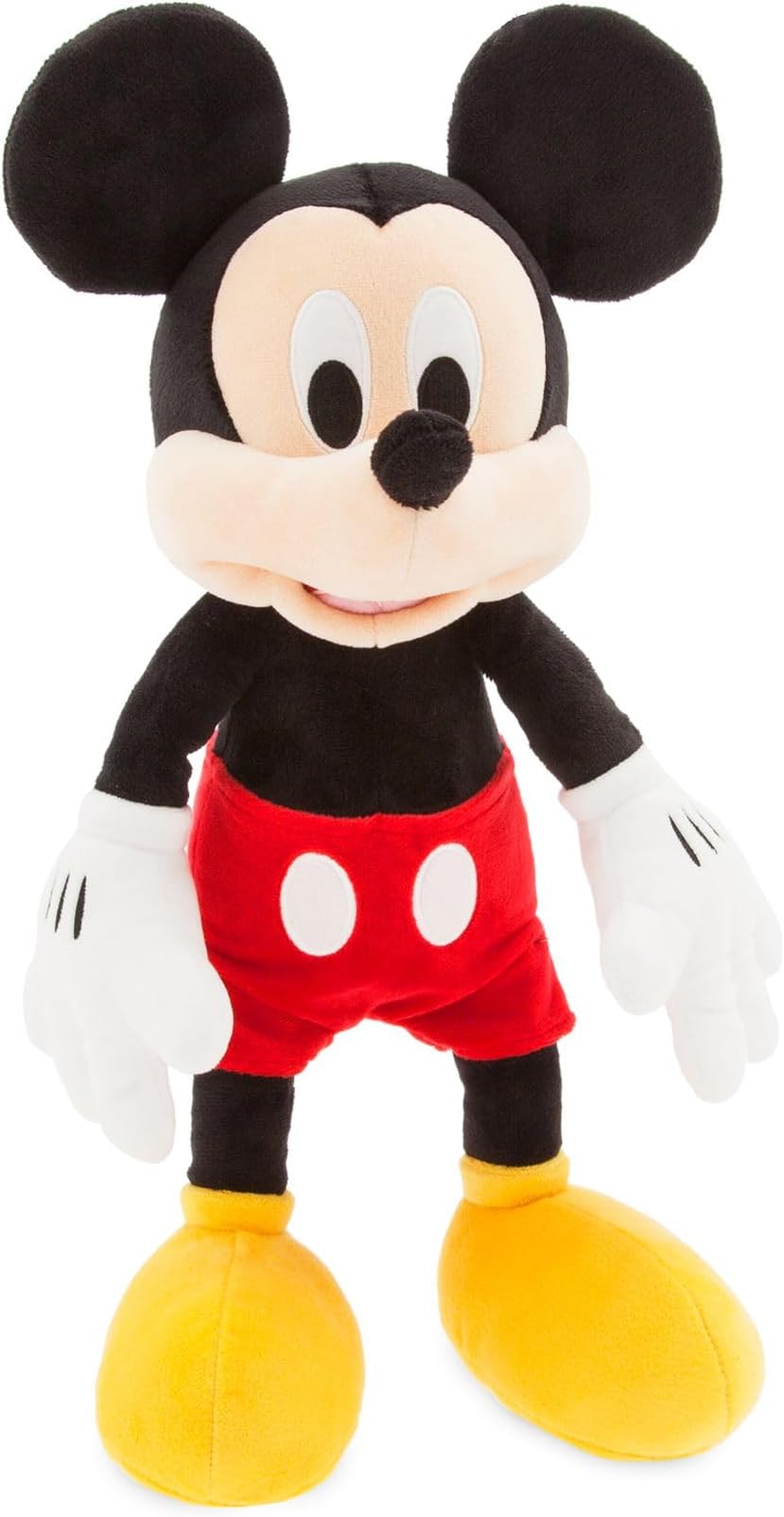 Disney Store Mickey Mouse Medium Soft Toy 45cm 17” Embroidered Details